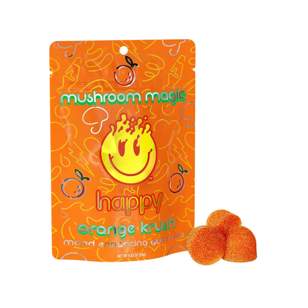 Orange Krush Happy Gummies Orange Krush Happy Gummies